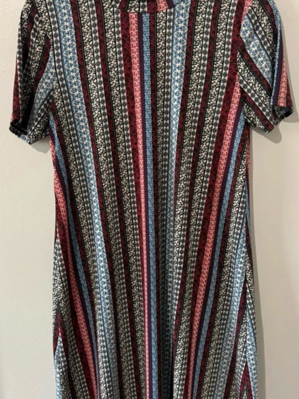 BCBGeneration Vertical Stripe Midi Dress
